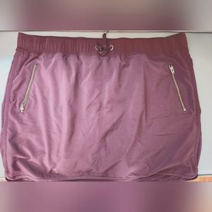 Athleta Trekkie skort skirt purple size XL